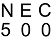 NEC 500
