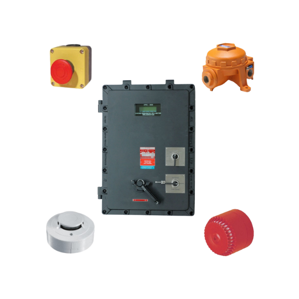 Ex d Pressurisation, Fire and Gas Detection